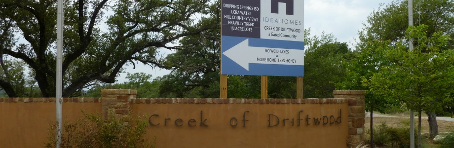 creek of driftwood neighborhood