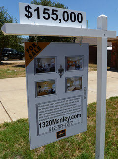 custom Driftwood for sale sign