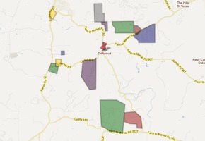 driftwood neighborhood map